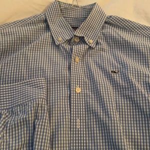 Boys long sleeve vineyard vines shirt